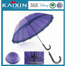 Lila Farbe Golf Umbrella Winddichte Regenschirm